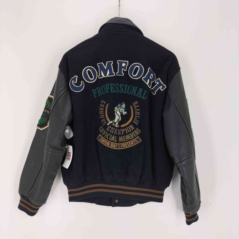 ユニオンベイ UNIONBAY アメフト ワッペンスタジャン メンズ import:M