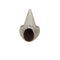 on the sunny side of the street Silver × Buffalo Horn Signet Ring (Natural Mix) メンズ 15