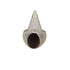 on the sunny side of the street Silver × Buffalo Horn Signet Ring (Natural Mix) メンズ 15