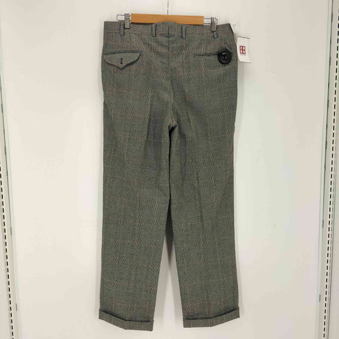 バーバリーロンドン BURBERRY LONDON ウールチェックスラックス メンズ W88