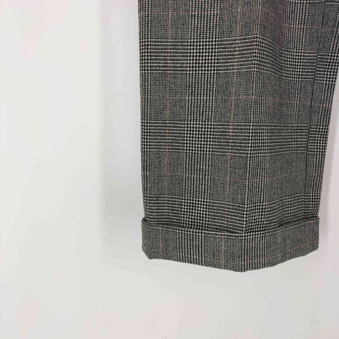 バーバリーロンドン BURBERRY LONDON ウールチェックスラックス メンズ W88
