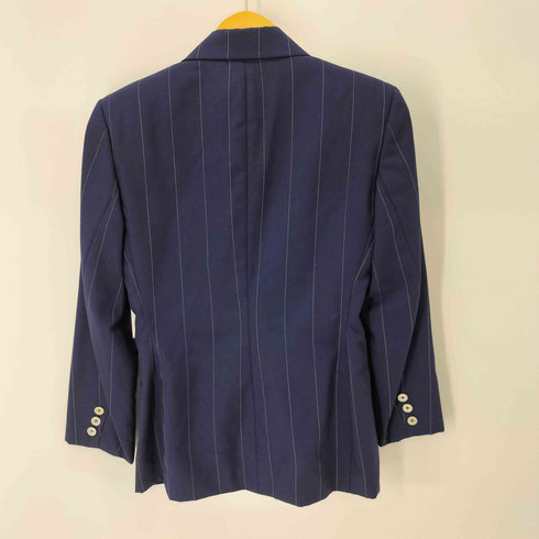 ラルフローレン RALPH LAUREN MADE IN USA 1Bストライプテーラードジャケット レディース JPN:2