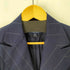 ラルフローレン RALPH LAUREN MADE IN USA 1Bストライプテーラードジャケット レディース JPN:2