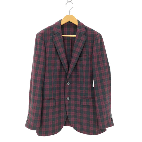 マッキントッシュフィロソフィー MACKINTOSH PHILOSOPHY ウール混チェック柄テーラードジャケット メンズ 40R