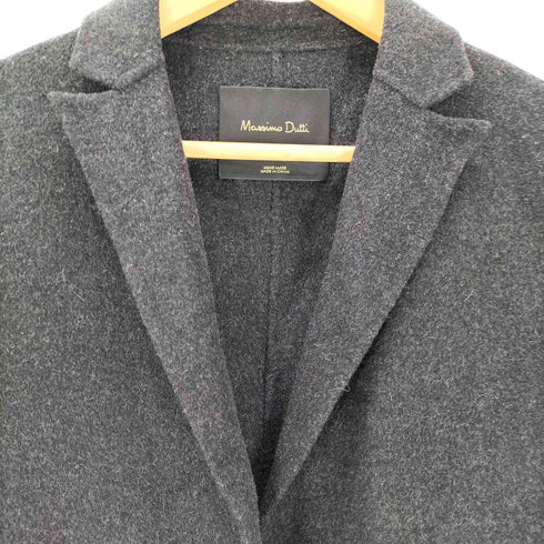 マッシモデュッティ Massimo Dutti ウールメルトンチェスターコート レディース US:4