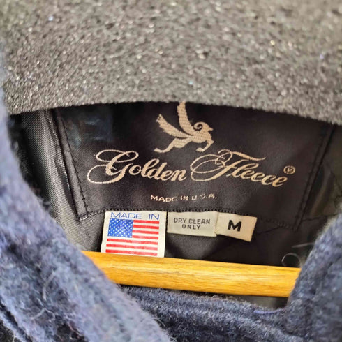 ゴールデンフリース GOLDEN FLEECE 80S USA製 ダッフルウールコート メンズ import:M