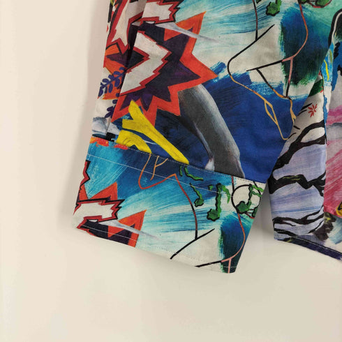 ピーエスポールスミス PS Paul Smith L/S 総柄レギュラーカラーシャツ メンズ JPN:L