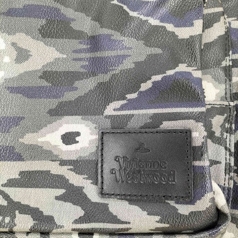 ヴィヴィアンウエストウッド Vivienne Westwood ORBプリント オルテガ柄 バックアップ メンズ