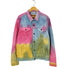 リーバイス Levis デニムトラッカージャケット タイダイ染め メンズ JPN:L