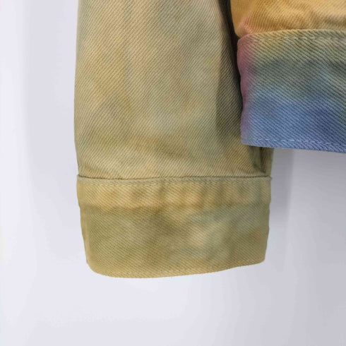 リーバイス Levis デニムトラッカージャケット タイダイ染め メンズ JPN:L