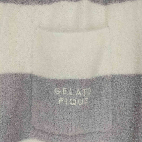 ジェラートピケ gelato pique 24AW スムーズィー2ボーダーロングパンツ レディース ONE SIZE
