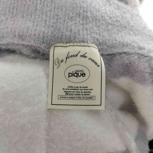 ジェラートピケ gelato pique 24AW スムーズィー2ボーダーロングパンツ レディース ONE SIZE