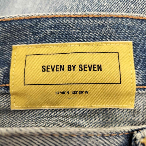 セブンバイセブン SEVEN BY SEVEN 22AW STRAIGHT JEANS ストレート ジーンズ デニムパンツ レディース JPN:S