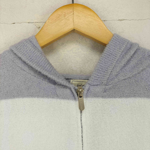 ジェラートピケ gelato pique 24AW スムーズィー2ボーダーパーカ レディース ONE SIZE