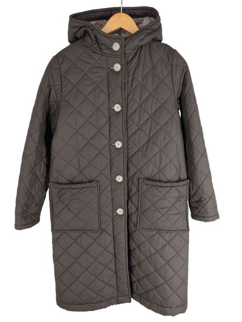 トラディショナルウェザーウェア Traditional Weatherwear イギリス製 裏地ボア フーデッドキルティングコート レディース JPN:36