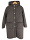 トラディショナルウェザーウェア Traditional Weatherwear イギリス製 裏地ボア フーデッドキルティングコート レディース JPN:36