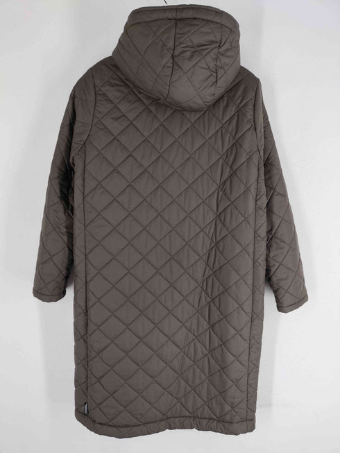 トラディショナルウェザーウェア Traditional Weatherwear イギリス製 裏地ボア フーデッドキルティングコート レディース JPN:36