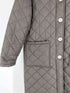 トラディショナルウェザーウェア Traditional Weatherwear イギリス製 裏地ボア フーデッドキルティングコート レディース JPN:36