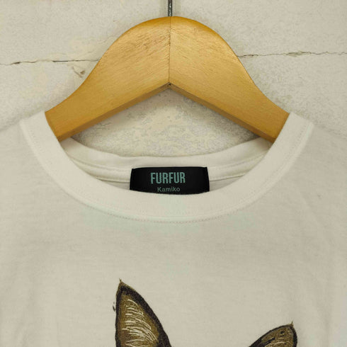 ファーファー furfur 24SS キャットチェリーTシャツ レディース JPN:0