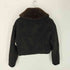 ザラ ZARA 襟ファー切替ジャケット レディース import:S