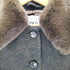ザラ ZARA 襟ファー切替ジャケット レディース import:S