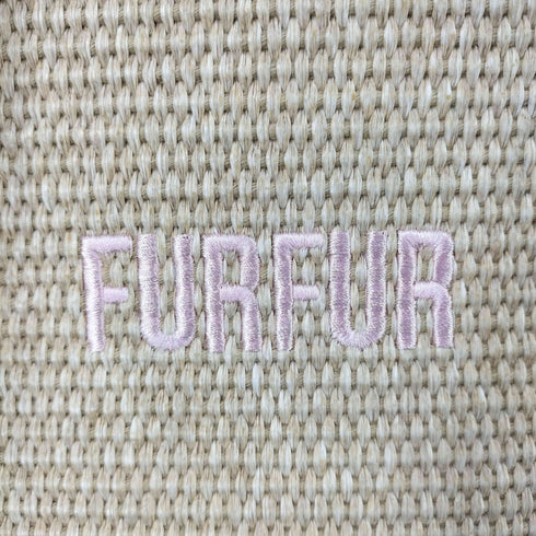 ファーファー furfur 23SS ラフィアロゴトートバッグ レディース ONE SIZE