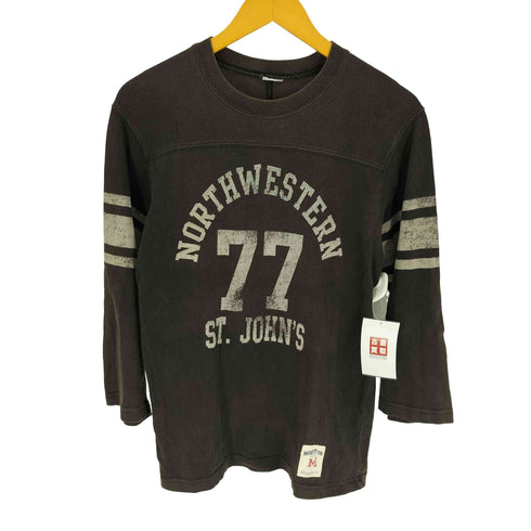 ヒューストン HOUSTON NORTHWESTERN 77 ST. JOHNS Q/S Tシャツ メンズ