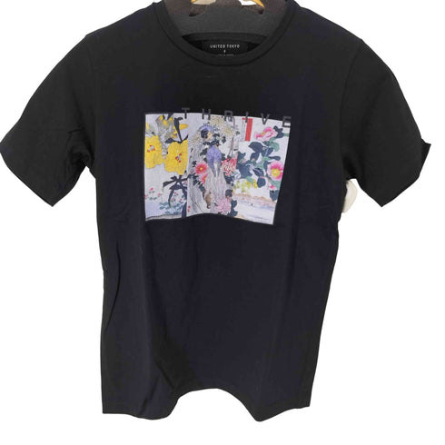 ユナイテッドトウキョウ UNITED TOKYO プリント クルーネック s/s シャツ メンズ 0
