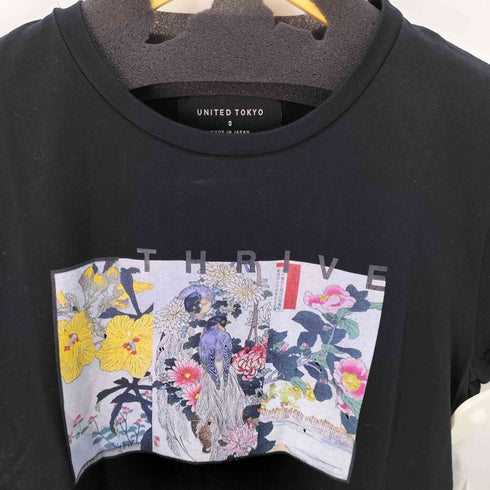 ユナイテッドトウキョウ UNITED TOKYO プリント クルーネック s/s シャツ メンズ 0