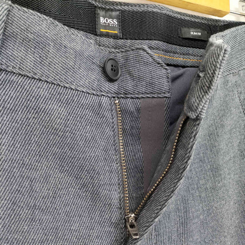 ボス BOSS SLIM FIT 裾切替チノパン メンズ 29/32