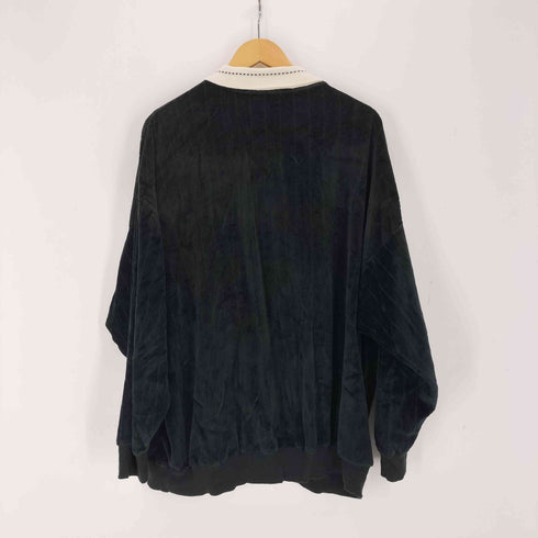 ナイツブリッジ KNIGHTSBRIDGE USA製 ベロアシャツ メンズ 3XL