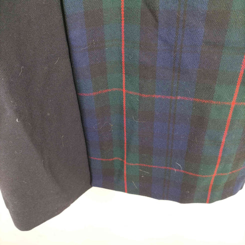 ポールスミス Paul Smith 18AW DREAMER BLACK WATCH MIX UP DOUBLE-BREASTED COAT ブラックウォッチ ミックスアップ ダブルブレスト コート メンズ JPN:L