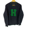 トミーヒルフィガー TOMMY HILFIGER ロゴワッペン ワッフルニット メンズ JPN:XL