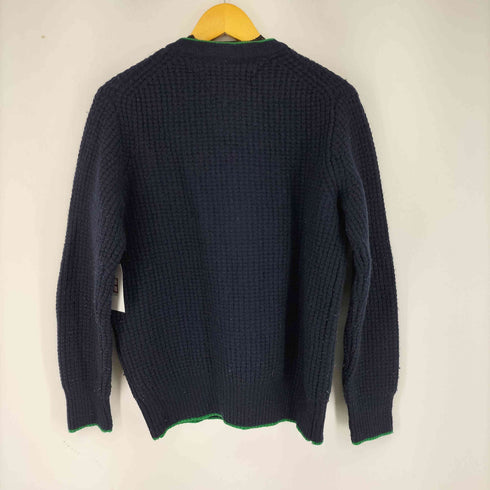 トミーヒルフィガー TOMMY HILFIGER ロゴワッペン ワッフルニット メンズ JPN:XL