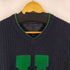 トミーヒルフィガー TOMMY HILFIGER ロゴワッペン ワッフルニット メンズ JPN:XL