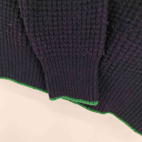 トミーヒルフィガー TOMMY HILFIGER ロゴワッペン ワッフルニット メンズ JPN:XL