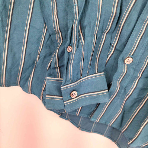 ピーエスポールスミス PS Paul Smith ストライプレーヨンシャツ メンズ JPN:L