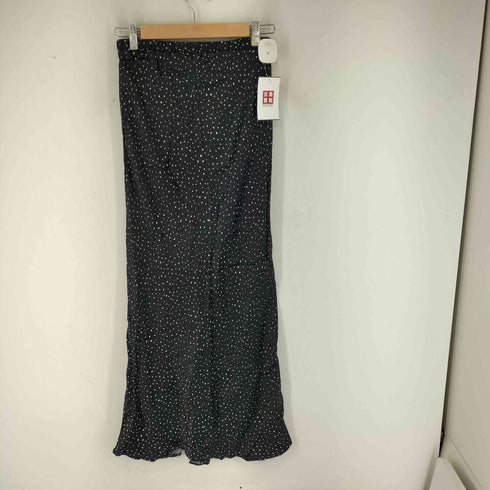 ザラ ZARA ドット ロングサテンスカート レディース US XS