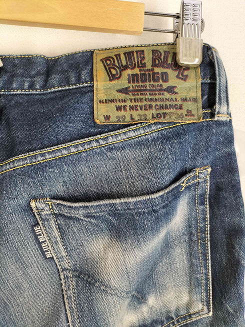 ブルーブルー BLUE BLUE スリムデニムパンツ メンズ W29 L32