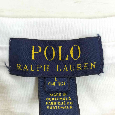 ポロラルフローレン POLO RALPH LAUREN ポニー刺繍 クルーネックTシャツ レディース import:L