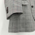 バーバリーロンドン BURBERRY LONDON リネン混 チェック柄 背抜き 2B テーラード ジャケット メンズ 170