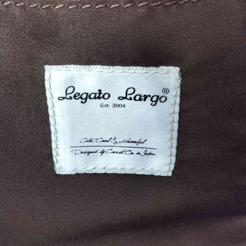 レガートラーゴ legato largo かるいかばん フェイクレザートートバッグ レディース