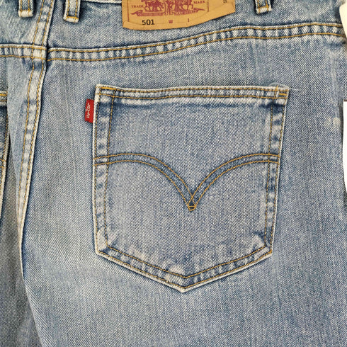 リーバイス Levis MADE IN USA 501 ストレートデニムパンツ メンズ 38/32