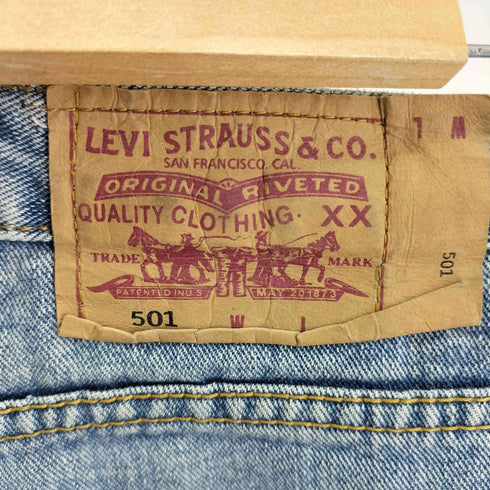 リーバイス Levis MADE IN USA 501 ストレートデニムパンツ メンズ 38/32