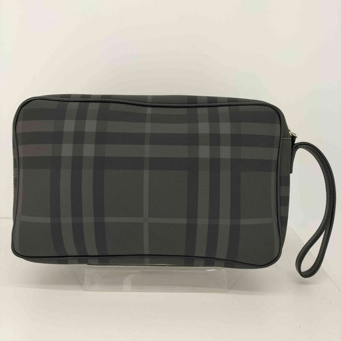 バーバリー BURBERRY チェック柄 クラッチ バッグ メンズ