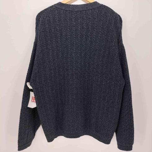 デヴィッドテイラー david taylor 90S コットン アクリル ニットカーディガン メンズ import:L