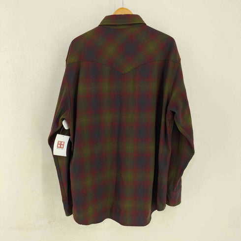 ペンドルトン PENDLETON HIGH GRADE WESTERN WEAR オンブレ ウールウエスタンシャツ メンズ JPN:XL