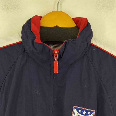 lis sport ナイロンジップジャケット フロントパッチ メンズ