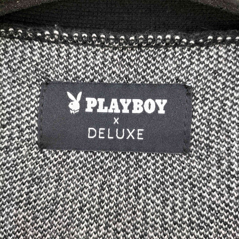 デラックス DELUXE CARDIGAN ジャガードバニーカーディガン メンズ JPN:L