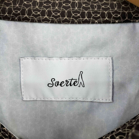 ソエルテ soerte Oversize assorted pattern mulhouse shirt / オーバーサイズアソートパターンミュルーズシャツ メンズ JPN:3
